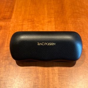 Empty Zac Posen eyeglass case. Black hard case. Perfect condition Smoke free